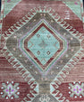 Turkish Vintage Runner Rug 3'2'' x 9'8'' #24854