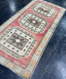 Turkish Vintage Rug 3'1'' x 6'5'' #24846