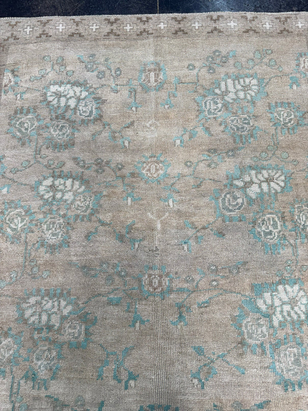 Turkish Vintage Rug 4'8'' x 7'7'' #24844