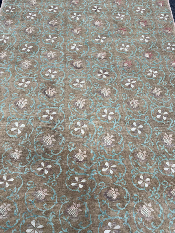 Turkish Vintage Rug 4'8'' x 8'10'' #24831