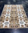 Turkish Vintage Rug 4'7'' x 5'9'' #24832