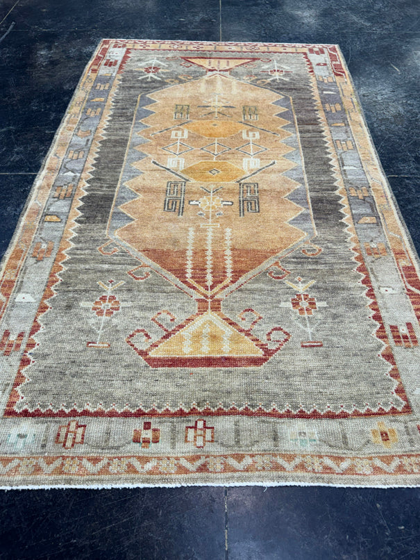 Turkish Vintage Rug 3' x 5'2'' #24830