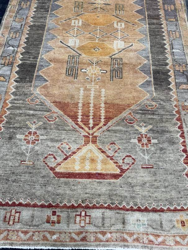 Turkish Vintage Rug 3' x 5'2'' #24830
