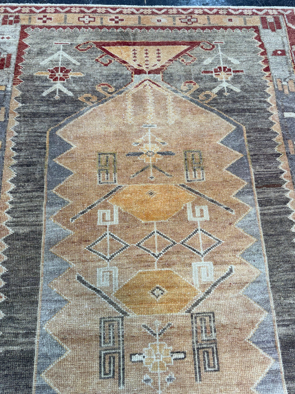 Turkish Vintage Rug 3' x 5'2'' #24830
