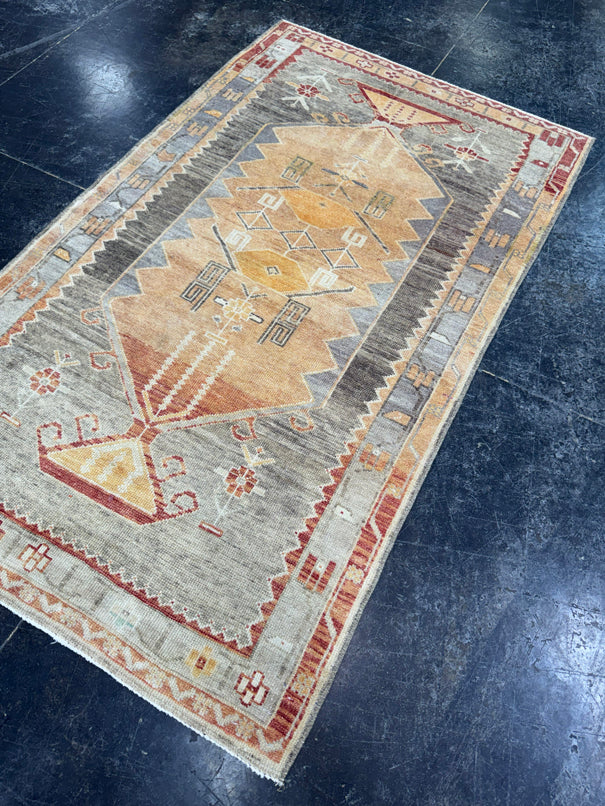 Turkish Vintage Rug 3' x 5'2'' #24830