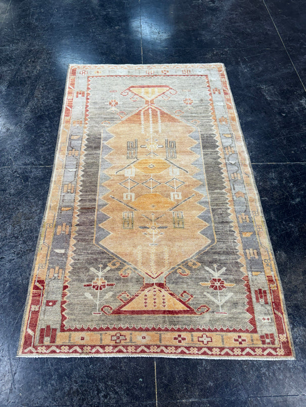 Turkish Vintage Rug 3' x 5'2'' #24830