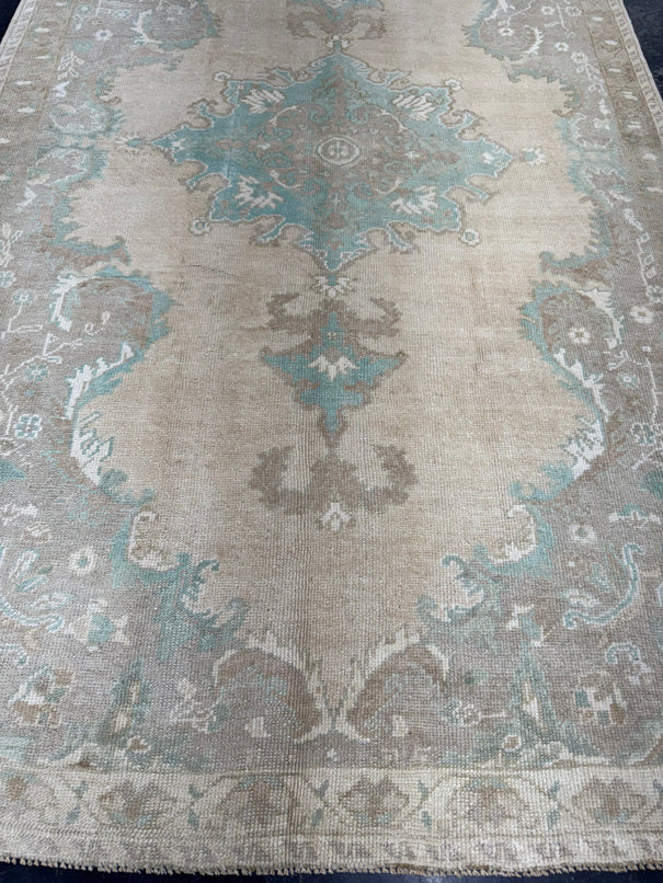 Turkish Vintage Rug 5' x 8' #24839