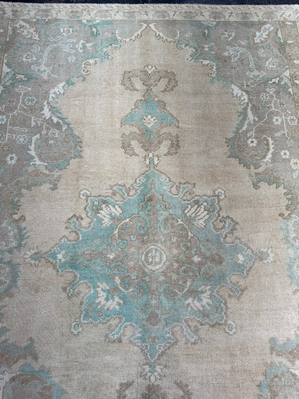 Turkish Vintage Rug 5' x 8' #24839
