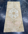 Turkish Vintage Rug 3'6'' x 7'7'' #24837