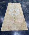 Turkish Vintage Rug 3'6'' x 7'7'' #24837