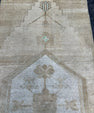 Turkish Vintage Rug 3'6'' x 7'7'' #24837