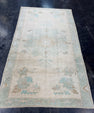 Turkish Vintage Rug 4'2'' x 7'3'' #24838