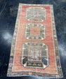 Turkish Vintage Rug 3'1'' x 6' #24834