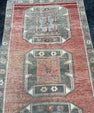 Turkish Vintage Rug 3'1'' x 6' #24834