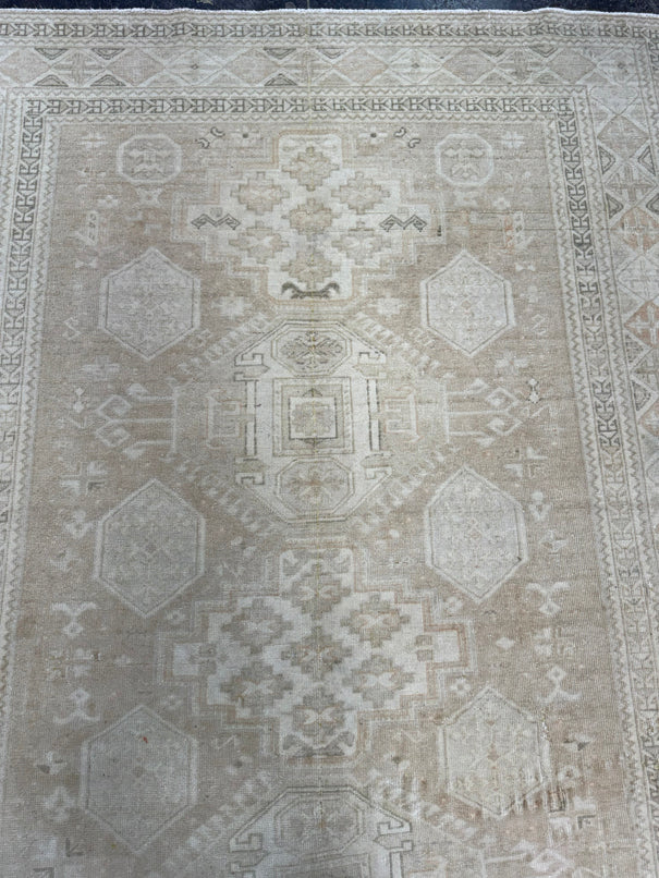 Turkish Vintage Rug 4'2'' x 6'4'' #24835