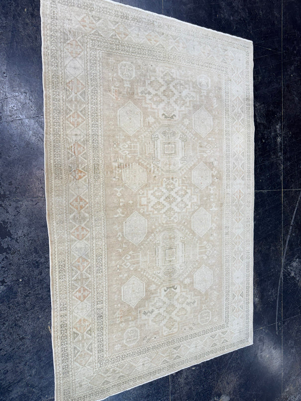 Turkish Vintage Rug 4'2'' x 6'4'' #24835