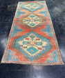 Turkish Vintage Rug 2'8'' x 5'11'' #24826