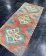 Turkish Vintage Rug 2'8'' x 5'11'' #24826