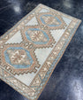 Turkish Vintage Rug 3'2'' x 5'4'' #24827