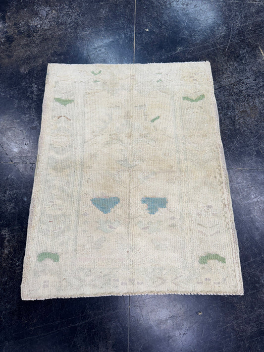 Turkish Vintage Rug 2'6'' x 3'3" #24824