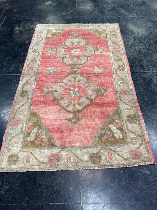 Turkish Vintage Rug 3' x 5' #24825