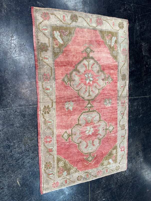 Turkish Vintage Rug 3' x 5' #24825