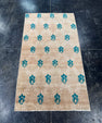 Turkish Vintage Rug 2'6'' x 4'6" #24820