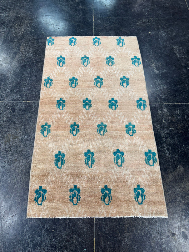 Turkish Vintage Rug 2'6'' x 4'6" #24820