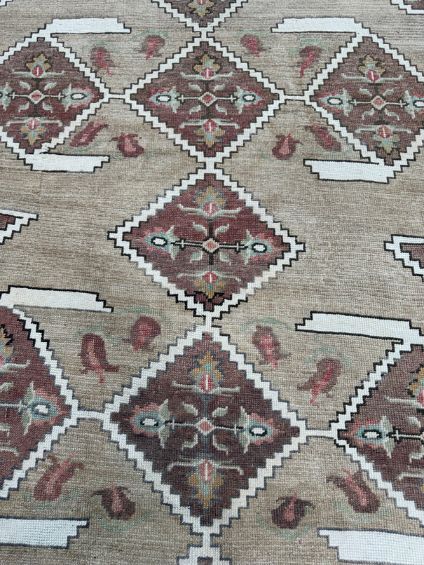 Turkish Vintage Rug 4'10'' x 8'1" #24821