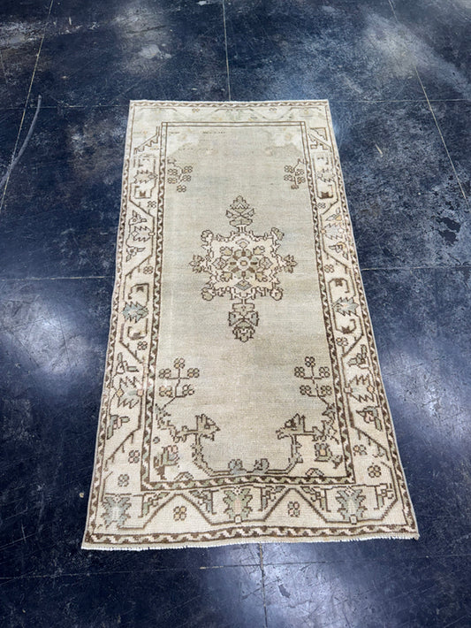 Turkish Vintage Rug 2'11'' x 5'11" #24819