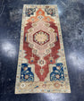 Turkish Vintage Runner Rug 2'8'' x 6'3'' #24816