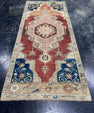 Turkish Vintage Runner Rug 2'8'' x 6'3'' #24816