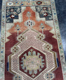 Turkish Vintage Runner Rug 2'8'' x 6'3'' #24816