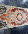 Turkish Vintage Runner Rug 2'8'' x 6'3'' #24816