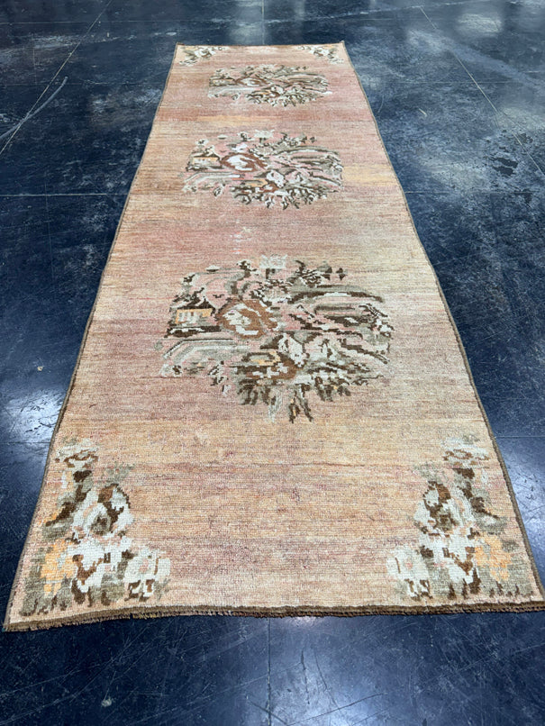 Turkish Vintage Runner Rug 2'9'' x 8'8'' #24815