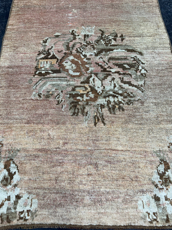Turkish Vintage Runner Rug 2'9'' x 8'8'' #24815