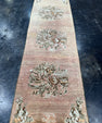Turkish Vintage Runner Rug 2'9'' x 8'8'' #24815