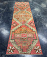 Turkish Vintage Runner Rug 2'11'' x 10' #24812