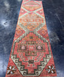 Turkish Vintage Runner Rug 2'11'' x 10' #24812