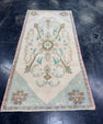 Turkish Vintage Runner Rug 3'2'' x 6'7'' #24811