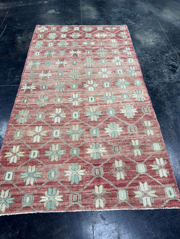 Turkish Vintage Rug 3'5'' x 6'3" #24808