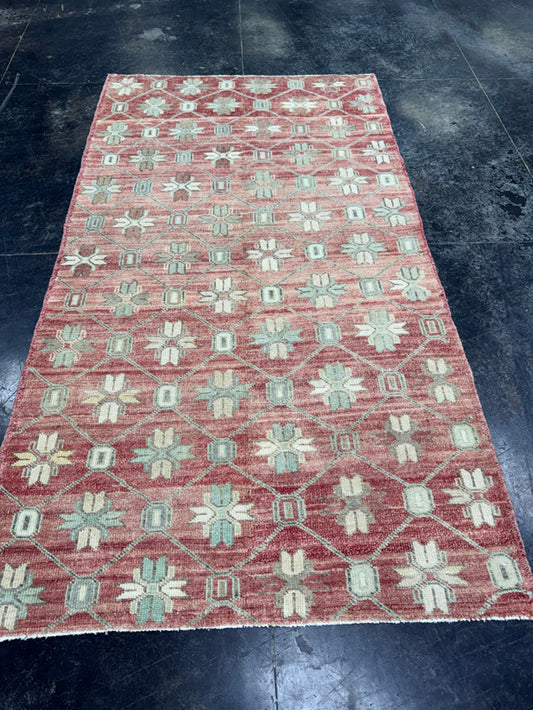 Turkish Vintage Rug 3'5'' x 6'3" #24808