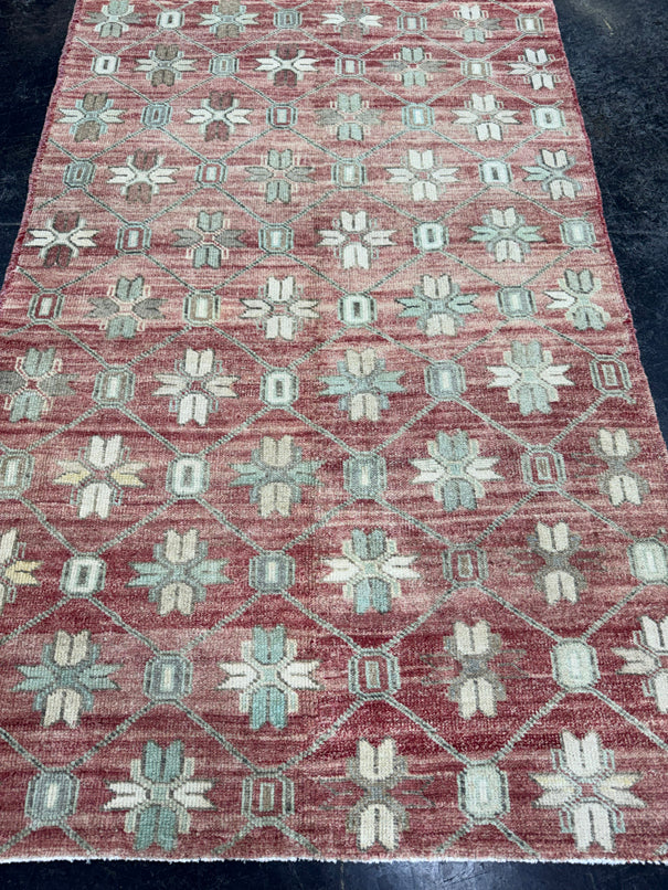 Turkish Vintage Rug 3'5'' x 6'3" #24808