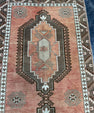 Turkish Vintage Runner Rug 3'4'' x 7'5'' #24809