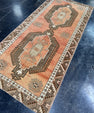 Turkish Vintage Runner Rug 3'4'' x 7'5'' #24809