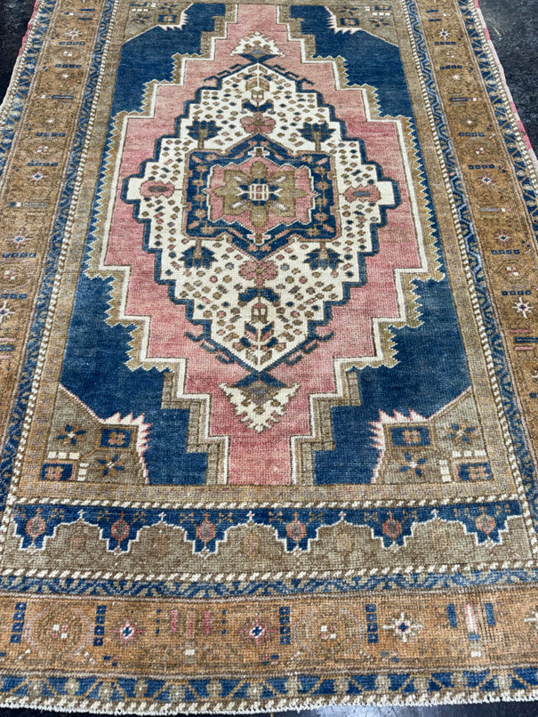 Turkish Vintage Rug 3'11'' x 6'2" #24807