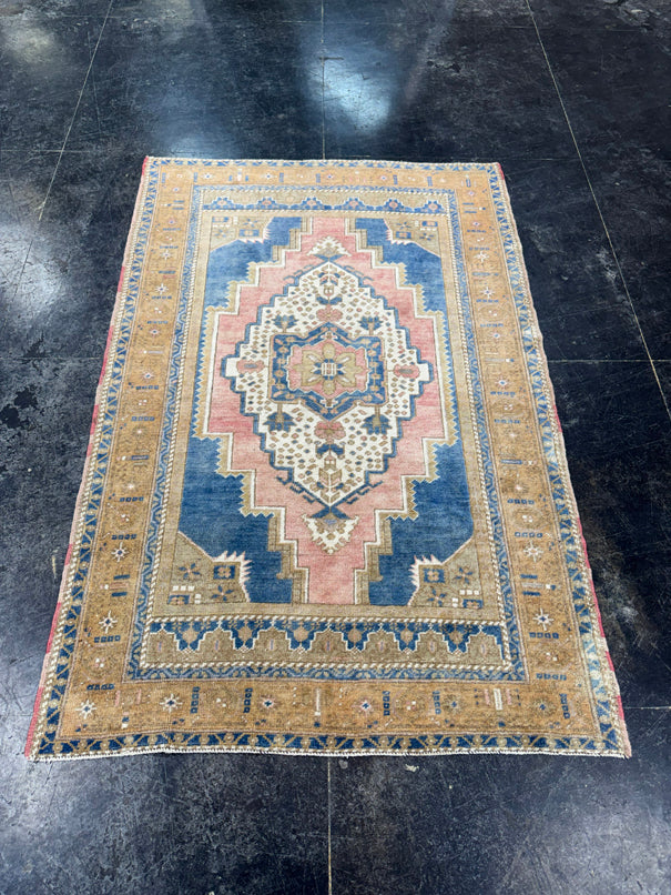 Turkish Vintage Rug 3'11'' x 6'2" #24807