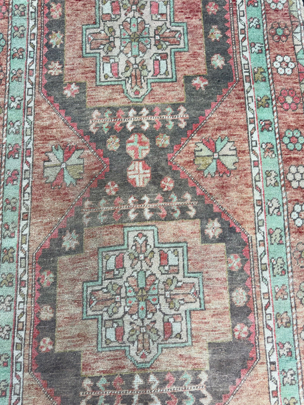 Turkish Vintage Rug 3'4'' x 6'8" #24806