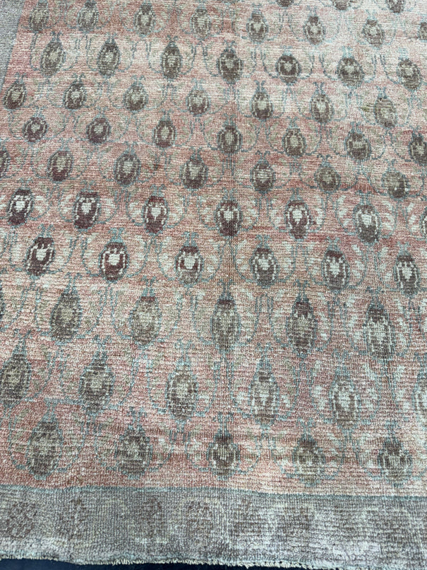 Turkish Vintage Runner Rug 3'9'' x 8'11'' #24805