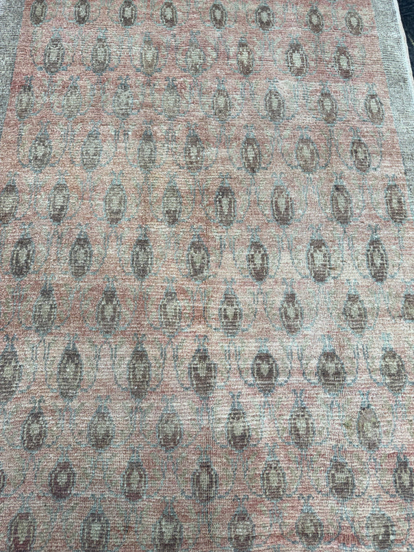 Turkish Vintage Runner Rug 3'9'' x 8'11'' #24805